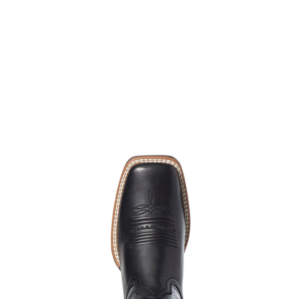 Women's PrimeTime Western Boots in True Black Leather,10035934 Ariat tow