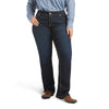 Women's R.E.A.L. Mid Rise Arrow Fit Jocelyn Boot Cut Jeans in Nashville 10036087 Ariat plus