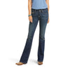 Women's R.E.A.L. Perfect Rise COREY Boot Cut Jeans in Pacific 10036094 Ariat