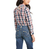 Kid's REAL Dynamic Shirt in White 10036276 Ariat back
