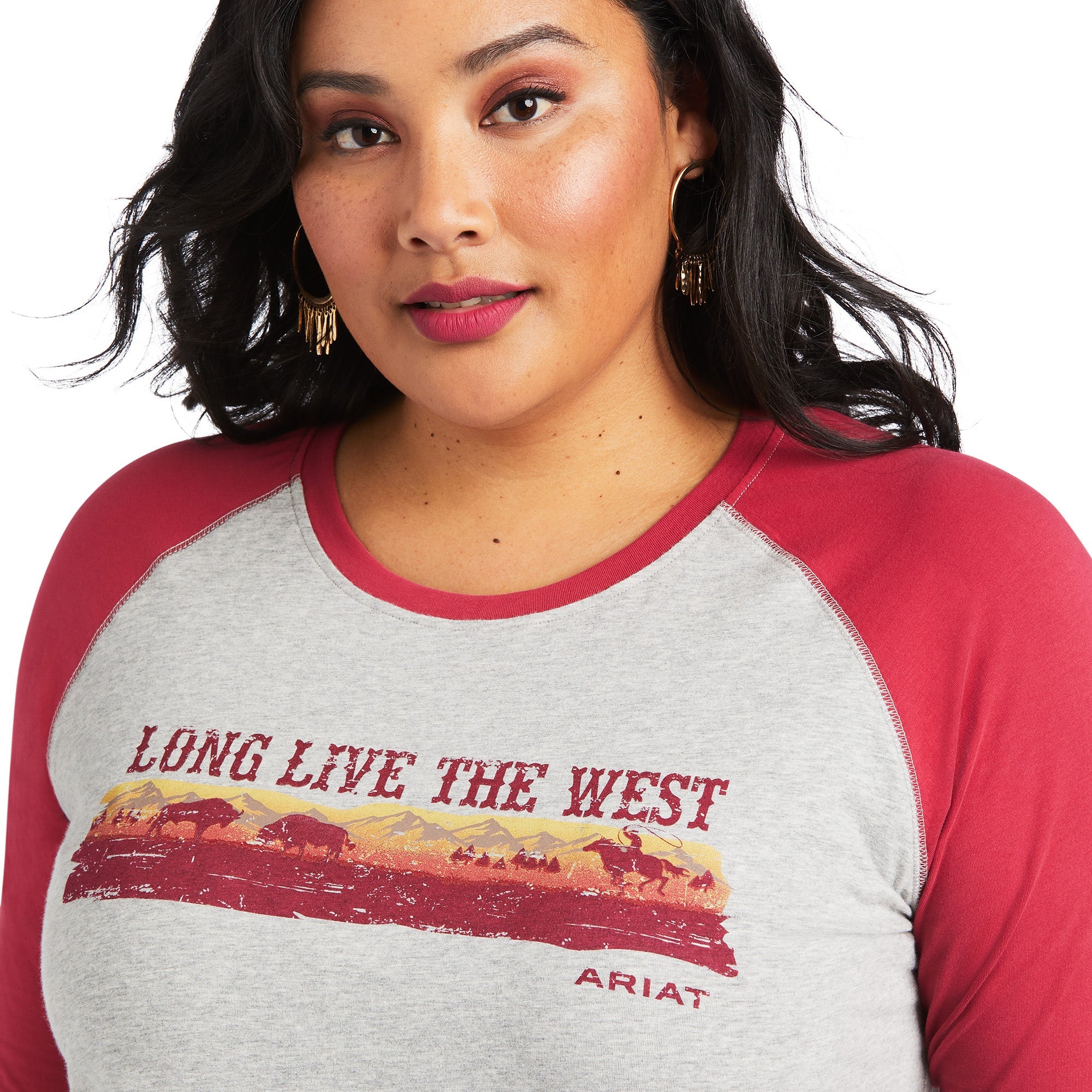 REAL Long Live Baseball Tee Ariat New Zealand